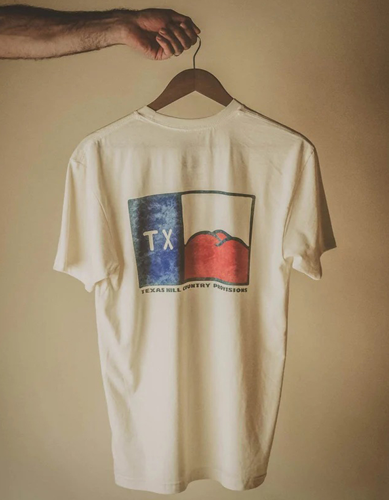 TEXAS HILL COUNTRY PROVISIONS Hill Country Flag Mens Tee image number 2