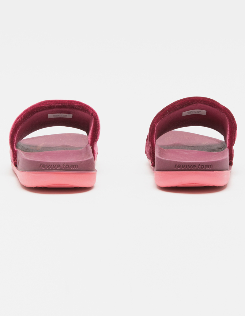 NIKE Offcourt Womens Velvet Slide Sandals image number 3