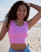 ROXY Good Keepsake Womens Crop Top image number 1