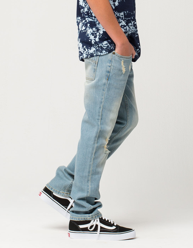 RSQ Tokyo Super Skinny Stretch Boys Ripped Jeans image number 2