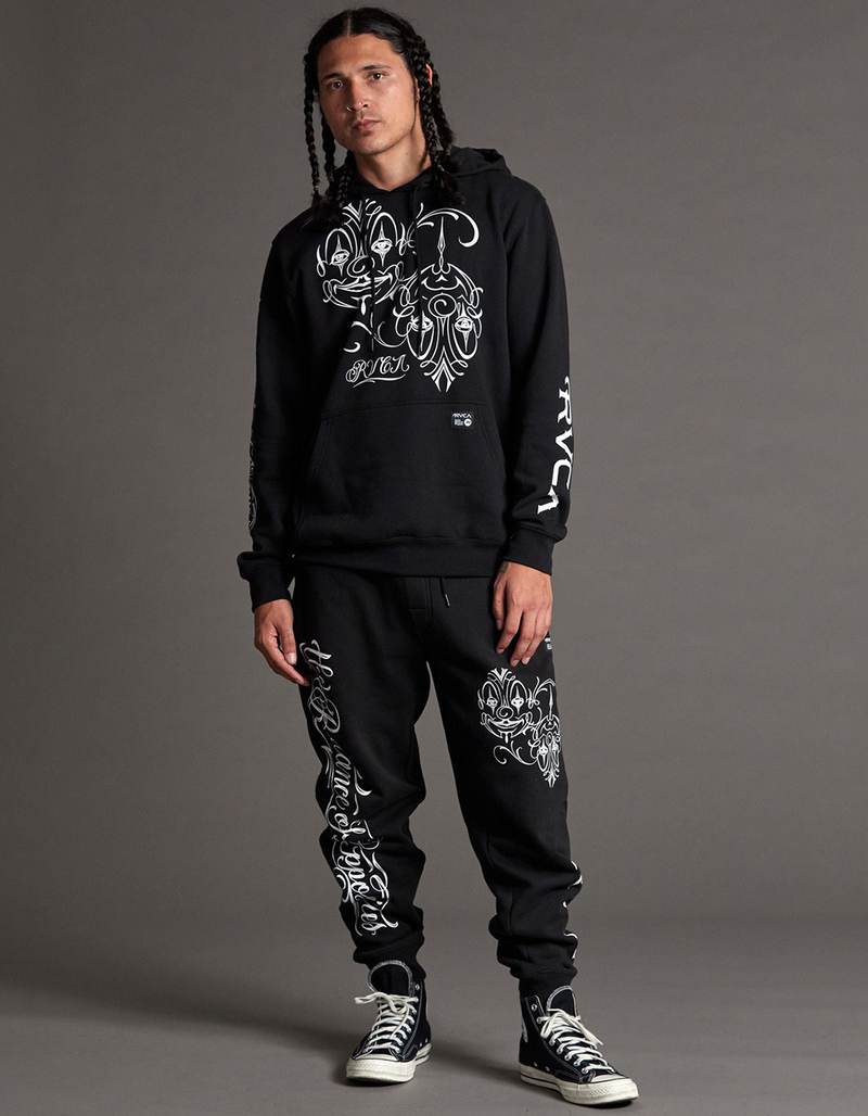 RVCA x Mister Cartoon Clowns Mens Hoodie image number 9