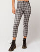 SKY AND SPARROW Plaid Womens Pants image number 3