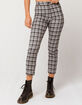 SKY AND SPARROW Plaid Womens Pants image number 3