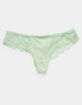 SKY & SPARROW Lace Back Thong image number 1