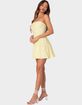 EDIKTED Liora Lacey Cotton Mini Dress image number 2