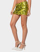 EDIKTED Sabina Low-Rise Sequin Mini Skirt image number 4