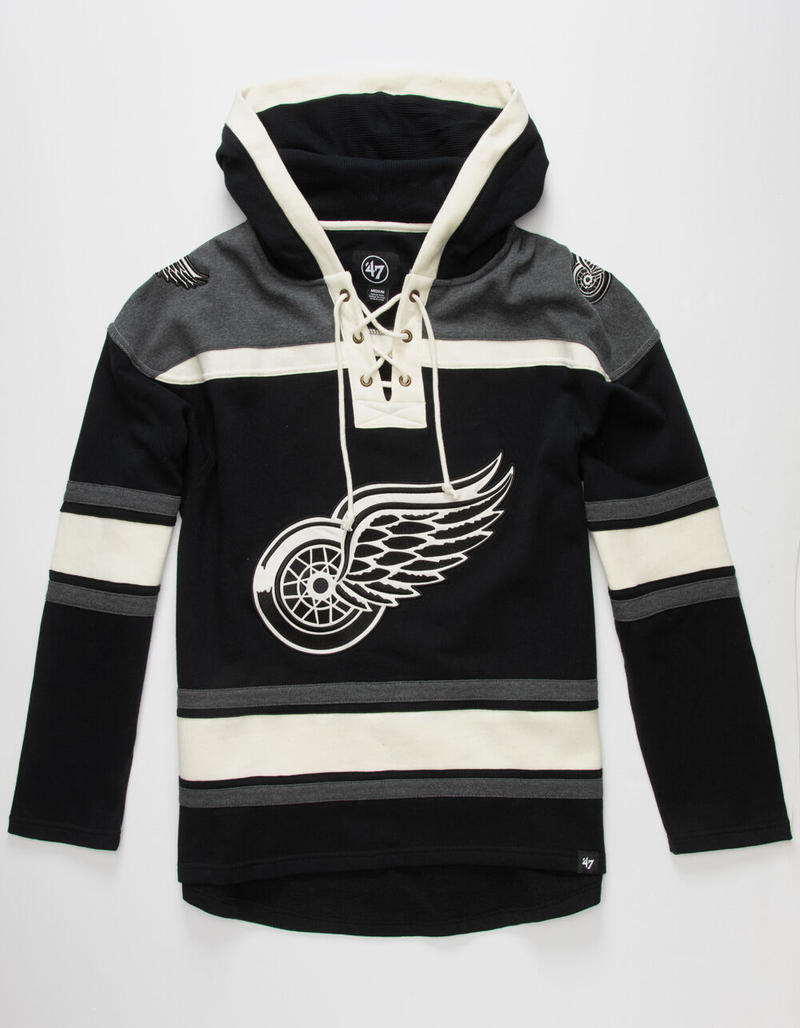 47 BRAND Detroit Red Wings Night Vision Mens Hoodie  image number 0