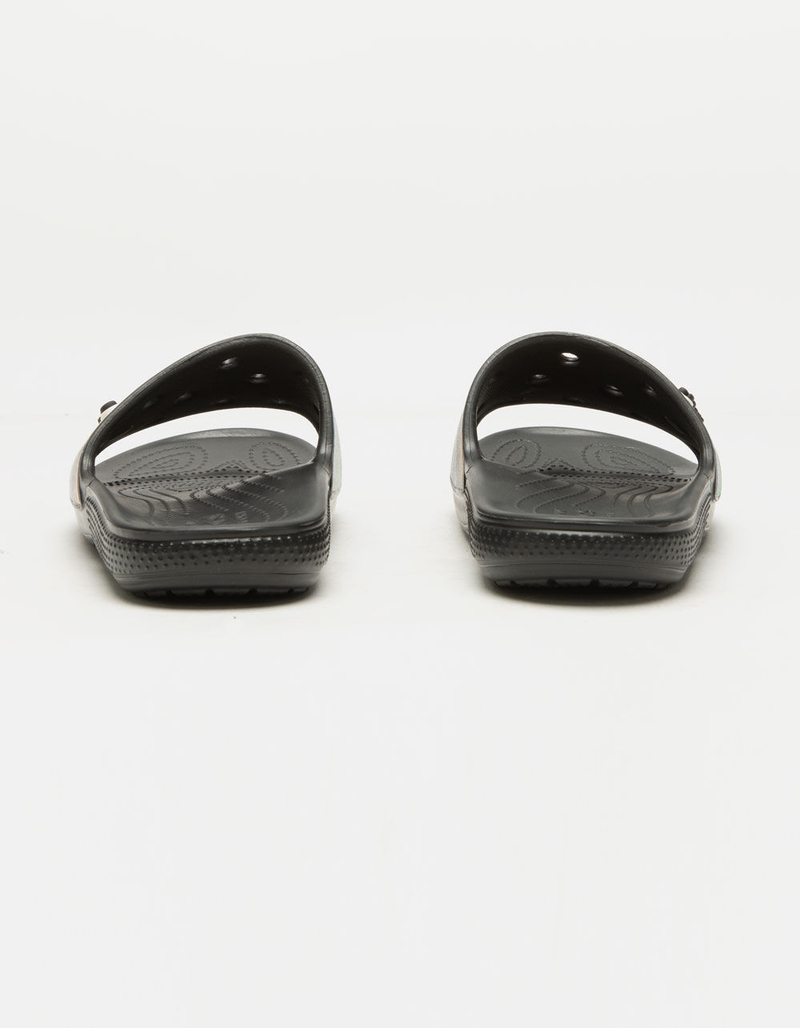 CROCS Tie-Dye Classic Mens Slides Sandals image number 3