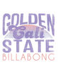 BILLABONG Golden Cali State Sticker image number 1