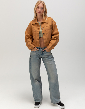 VANS Raynes Womens Crop Trucker Jacket Alternative Image