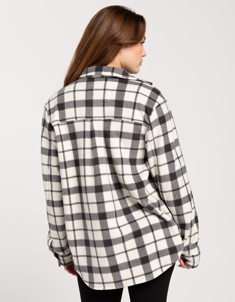 BILLABONG A/Div Forge Womens Fleece Flannel Shacket image number 2