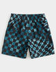 VANS Checkerboard Mixed Little Boys Volley Shorts (4-7) image number 2