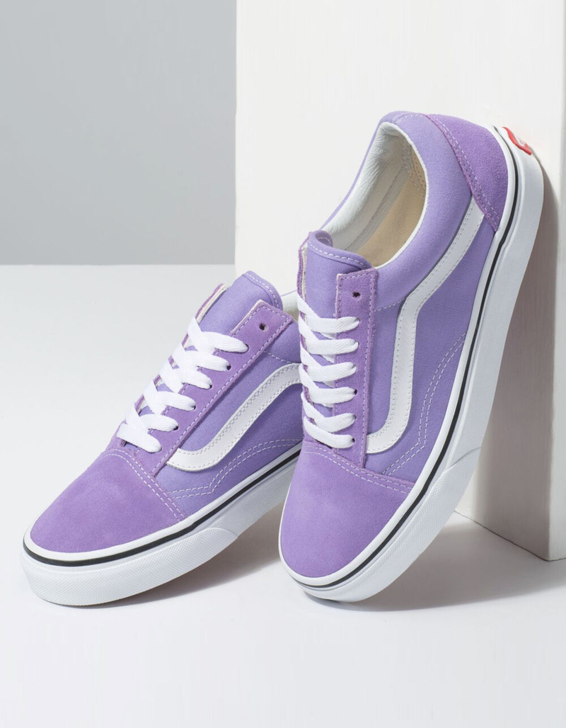 VANS Old Skool Violet Tulip & True White Womens Shoes image number 3