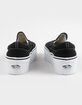 VANS Classic Slip-On Womens Platform Shoes image number 4