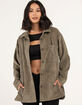 STOOSH Womens Corduroy Shacket image number 1