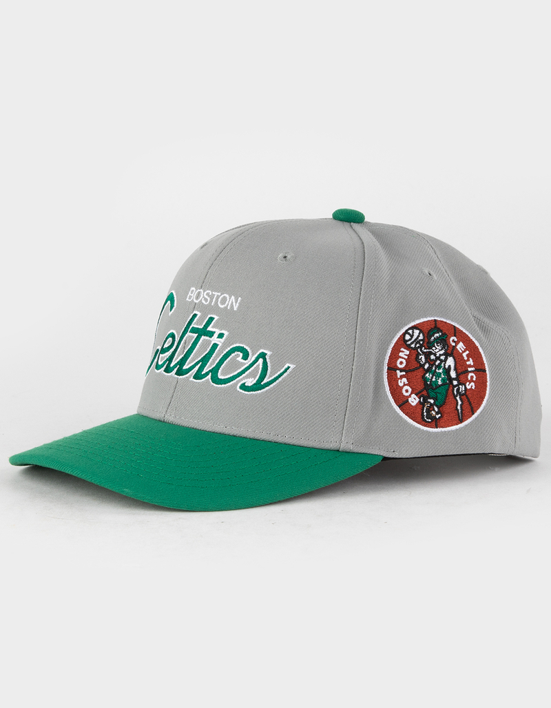 MITCHELL & NESS Team Script 2.0 Boston Celtics Snapback Hat image number 1