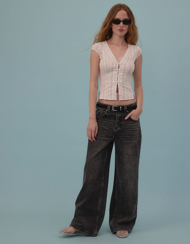 RSQ Womens Low Rise Ultra Baggy Jeans image number 0