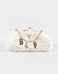 BABY PHAT Janet Frame Faux Fur Baguette Bag image number 2