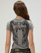 AFFLICTION Rosary Of Life Womens Baby Tee image number 1