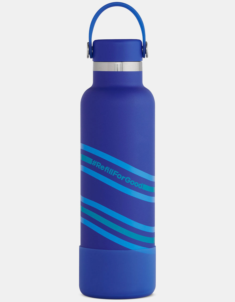 HYDRO FLASK 21oz Refill For Good Limited Edition Wave Standard Mouth Water Bottle image number 1