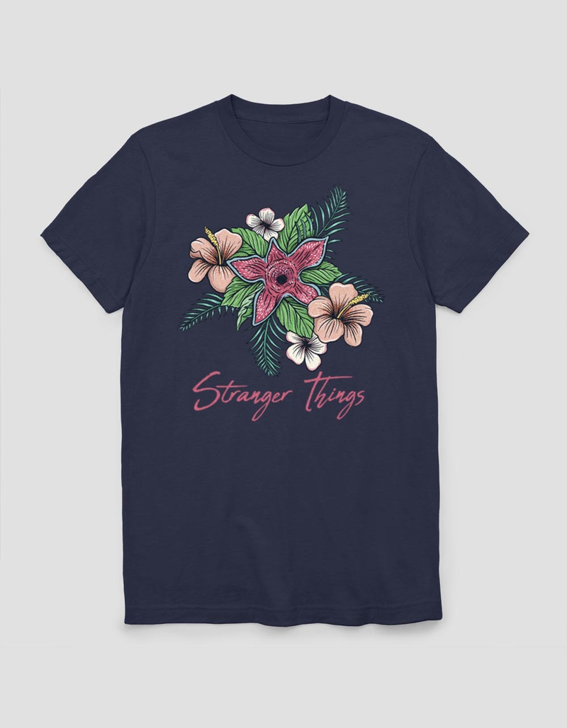 STRANGER THINGS Floral Things Unisex Tee image number 0