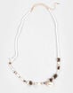 FULL TILT Beaded Coastal Belly Chain image number 2