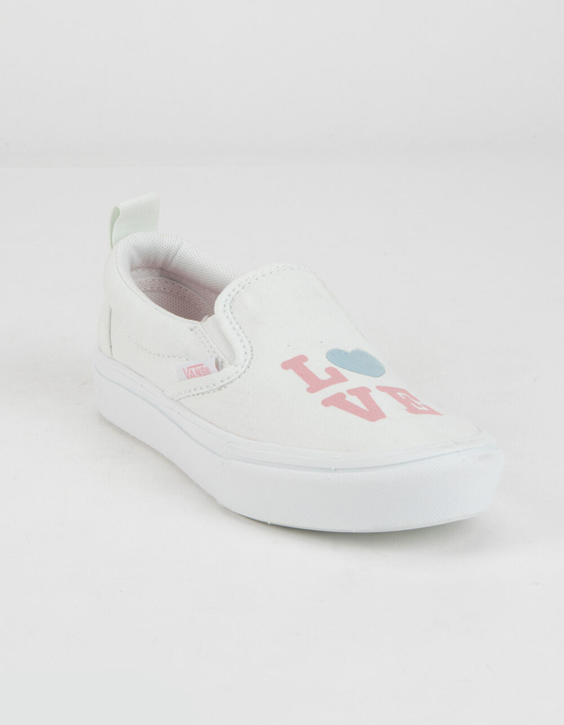 VANS Autism Awareness ComfyCush Slip-On Girls Shoes image number 2