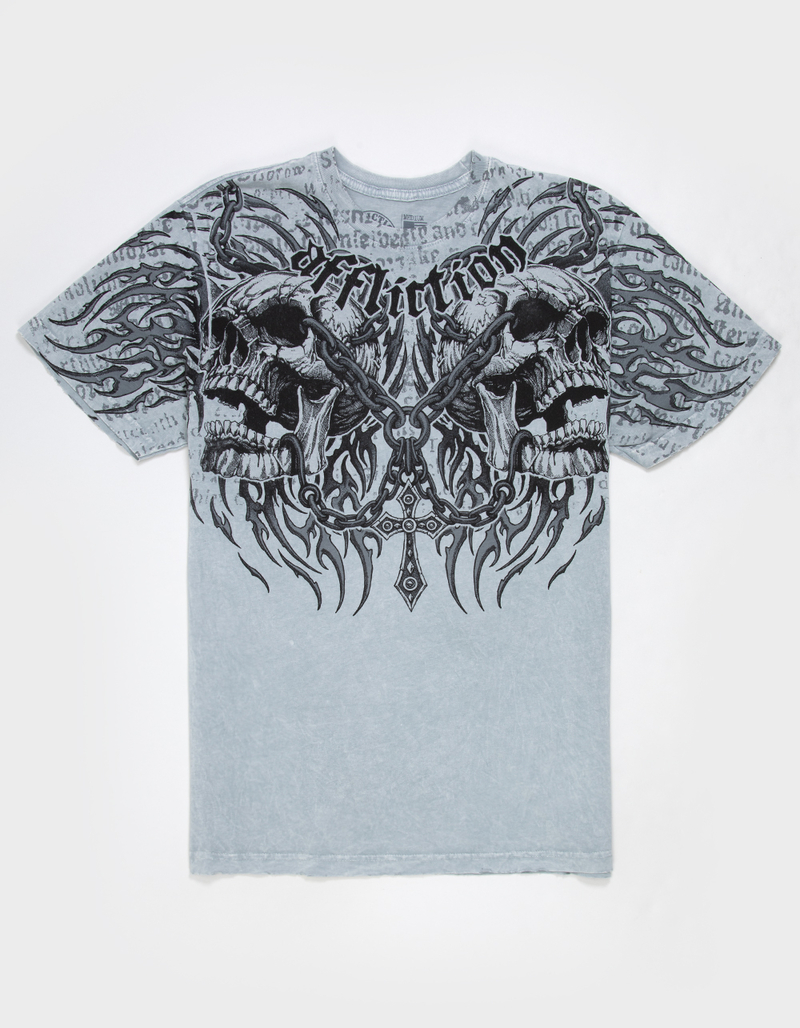 AFFLICTION Decimation Mens Tee image number 0