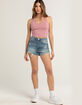 RSQ Womens Vintage High Rise Shorts image number 7