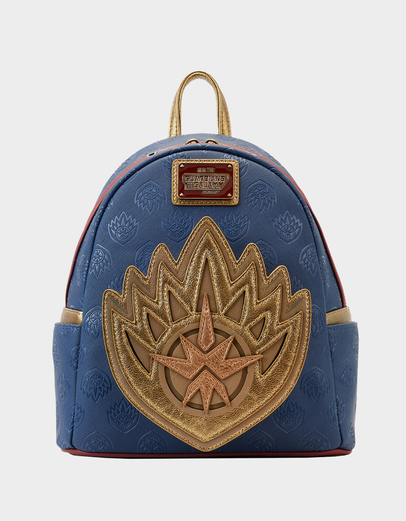LOUNGEFLY x Marvel Guardians of the Galaxy Vol. 3 Ravager Badge Mini Backpack image number 0