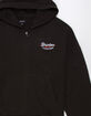 BRIXTON Banger Mens Oversized Zip-Up Hoodie image number 4