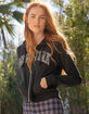 FULL TILT New York Womens Zip Up Hoodie image number 1