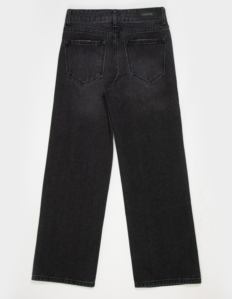 RSQ Girls High Rise Wide Leg Jeans image number 5