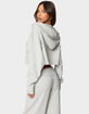 EDIKTED Russell Knit Hooded Cardigan image number 5