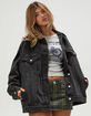 RSQ Womens Oversized Denim Jacket image number 1