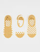 VANS Spaced Out Canoodle 3 Pack Womens No Show Socks image number 1