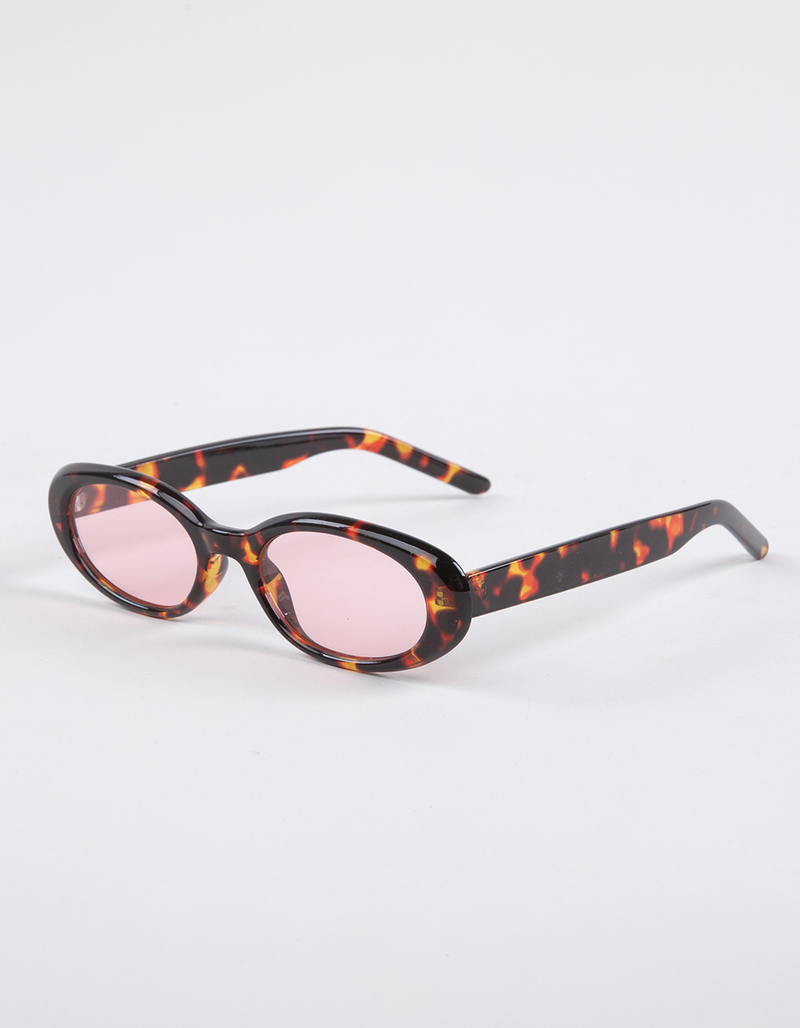 RSQ Oval Plastic Sunglasses image number 0