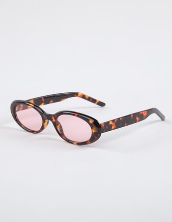 RSQ Oval Plastic Sunglasses Primary Image