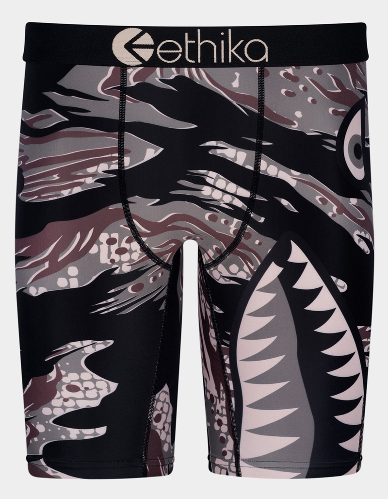 ETHIKA Bomber Camo Tone Staple Mens Boxer Briefs image number 0
