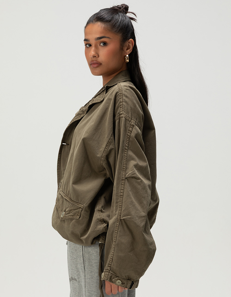 BDG Urban Outfitters Womens Canvas Military Jacket image number 2