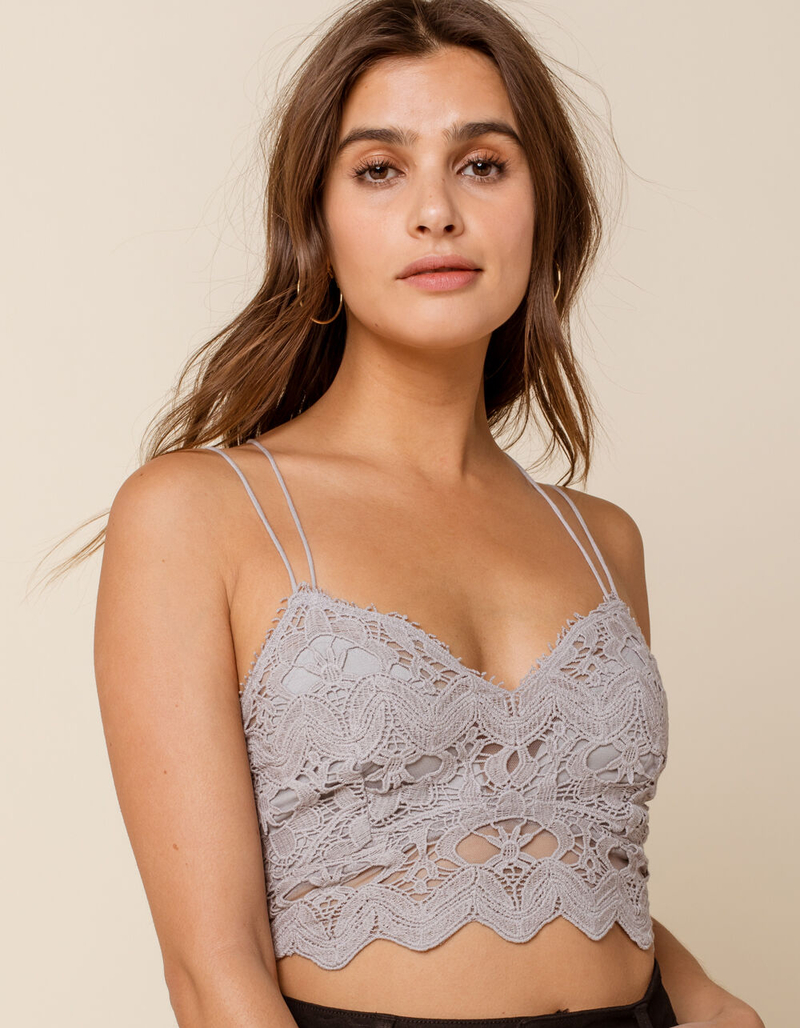 FREE PEOPLE Ilektra Gray Bralette image number 1
