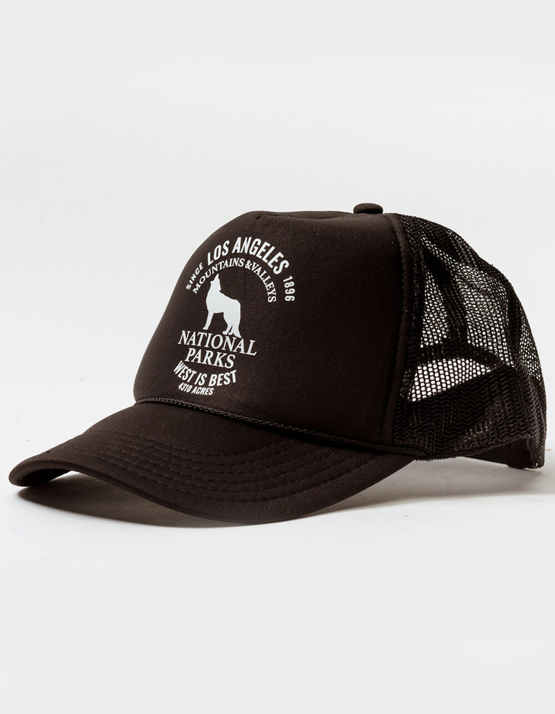 LOS ANGELES NATIONAL PARKS Coyote Trucker Hat image number 0