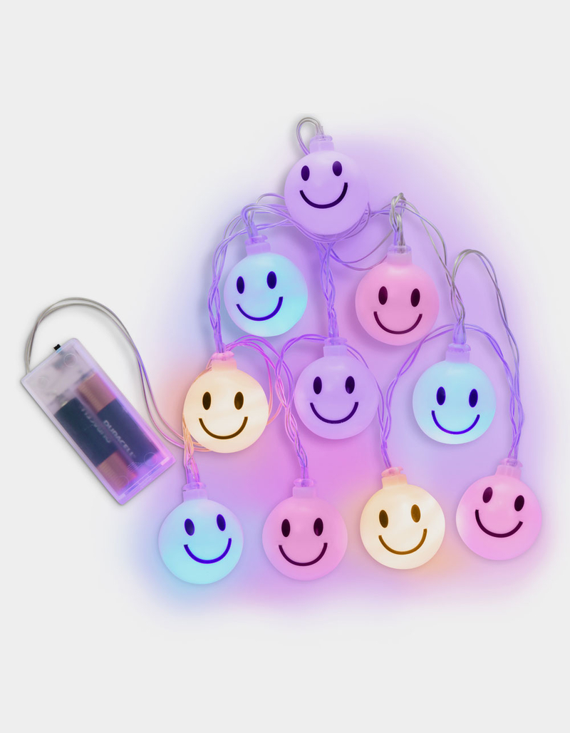 ISCREAM Happy Face String Lights image number 0
