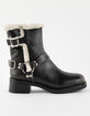 STEVE MADDEN Brixton Ankle Moto Womens Booties image number 2