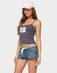 EDIKTED 10 Floral Lacey Patch Tank Top image number 2