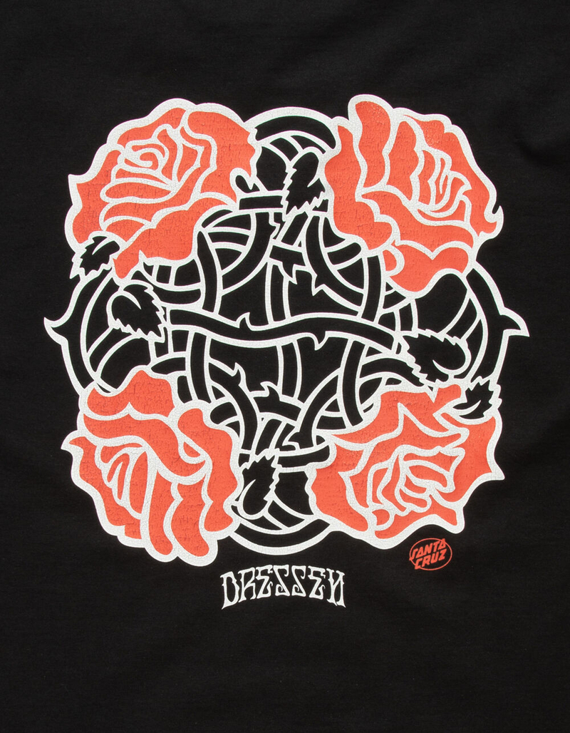 SANTA CRUZ Rose Club Mens Tee image number 2
