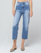IVY & MAIN High Waisted Womens Straight Leg Jeans image number 1