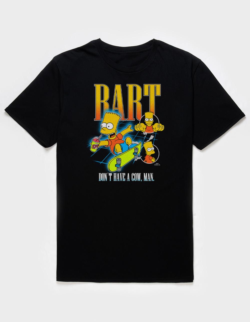 THE SIMPSONS Bart Skateboard Unisex Tee image number 0