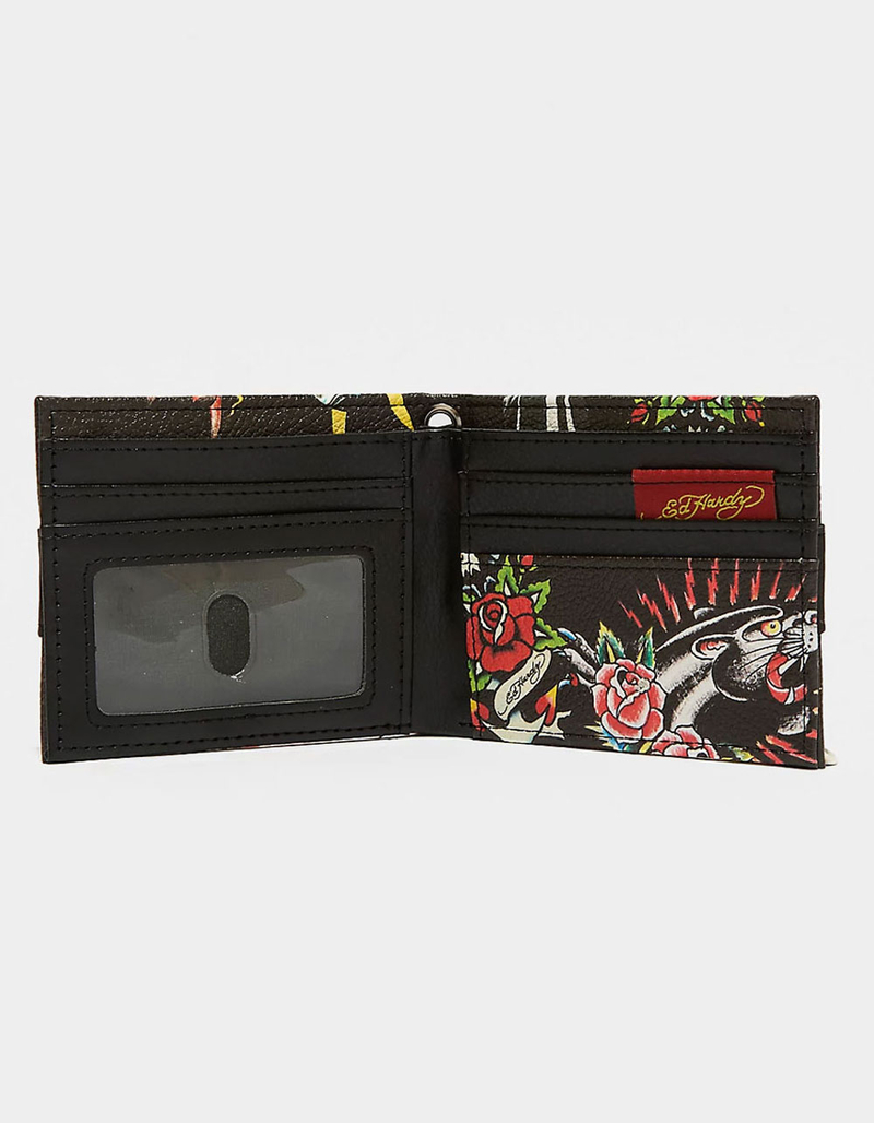 ED HARDY Stud Chain Wallet image number 2