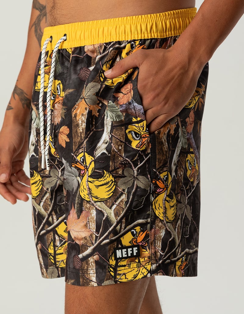 NEFF Palm Floatie Mens Swim Trunks image number 5